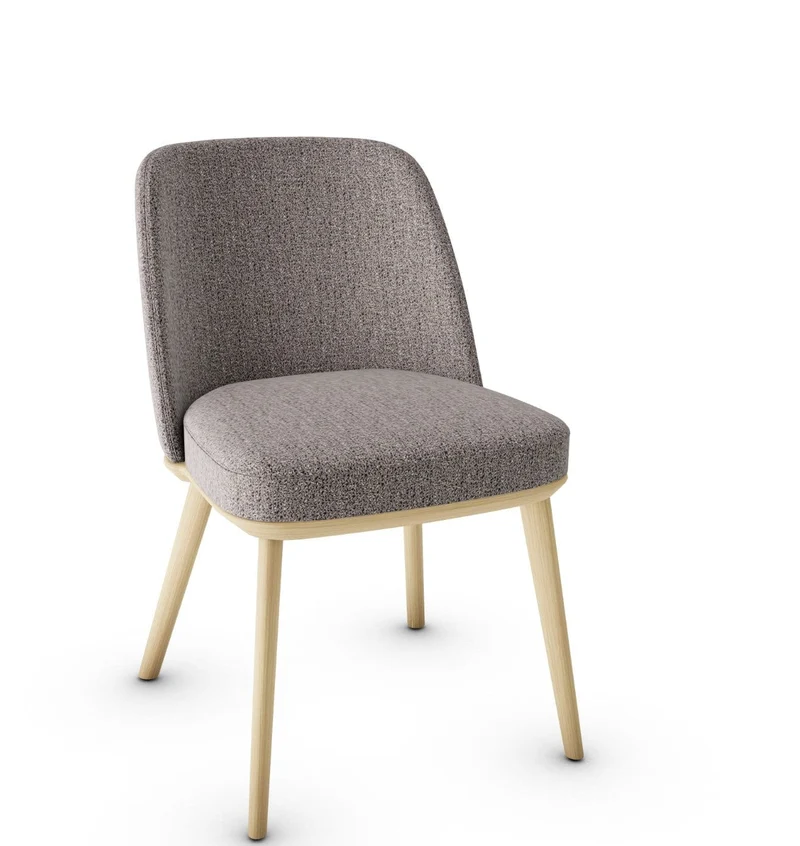 Chaise Calligaris - Foyer (Pieds en bois) CS1888