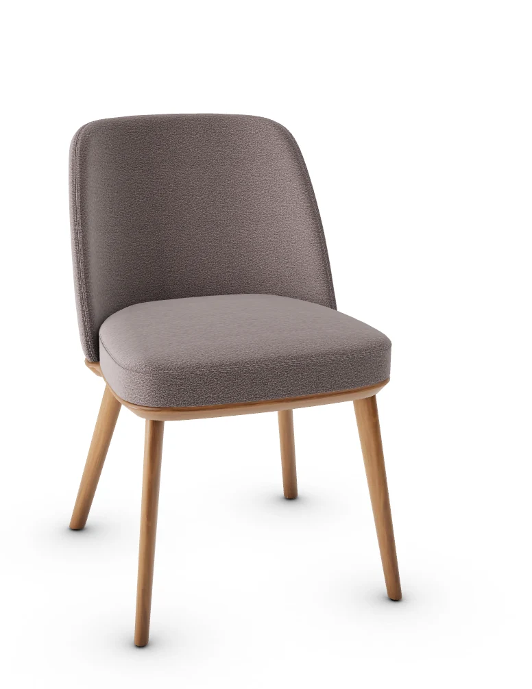 Chaise Calligaris - Foyer (Pieds en bois) CS1888