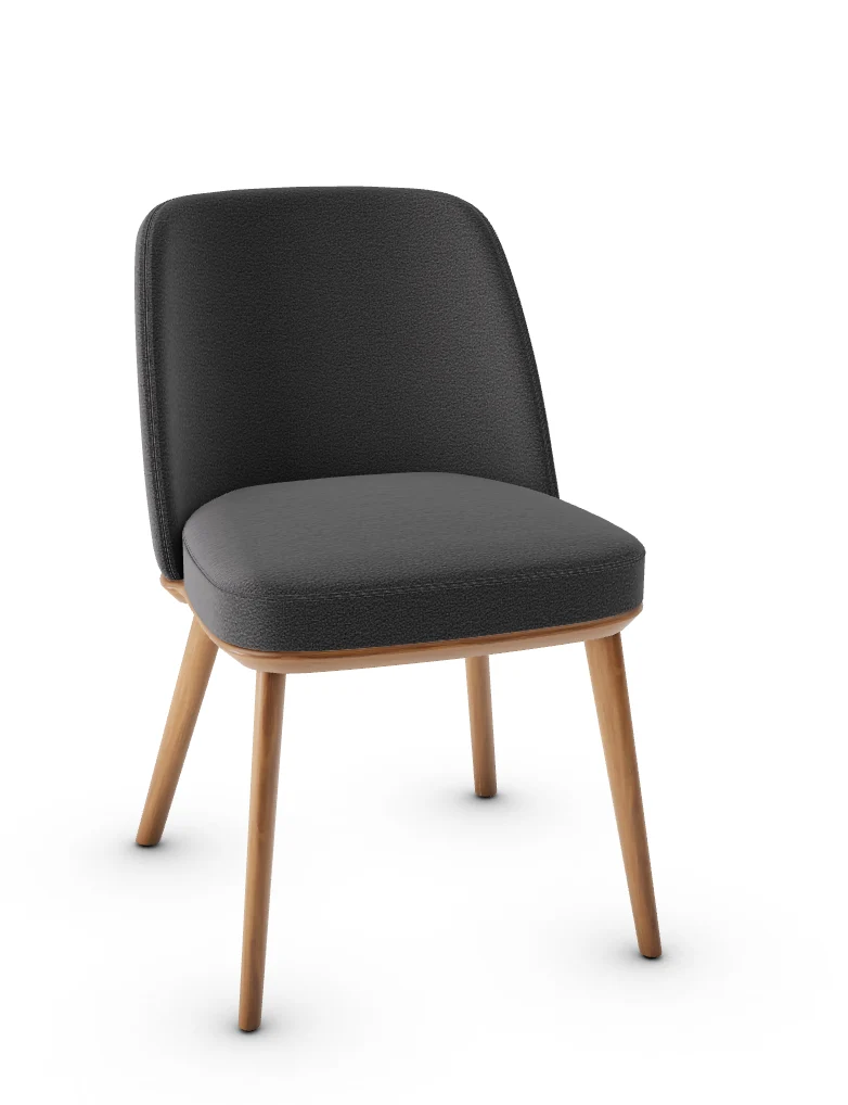 Chaise Calligaris - Foyer (Pieds en bois) CS1888