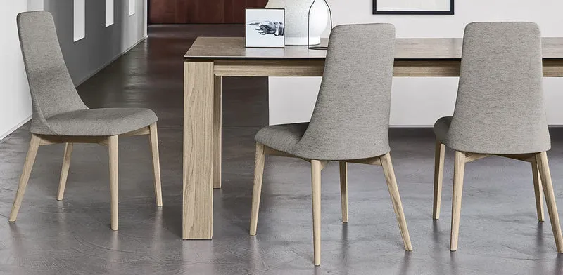 Chaise Calligaris - Etoile (Pieds en Bois) CS1423