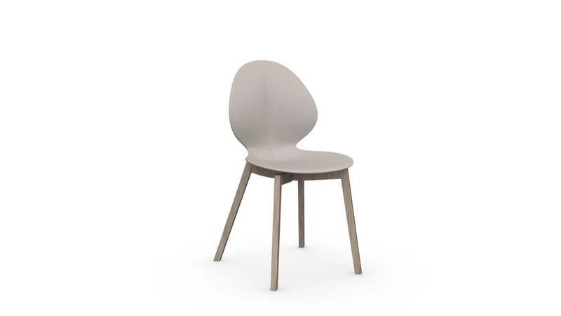 Chaise Calligaris - Basil Wood (CS1348)