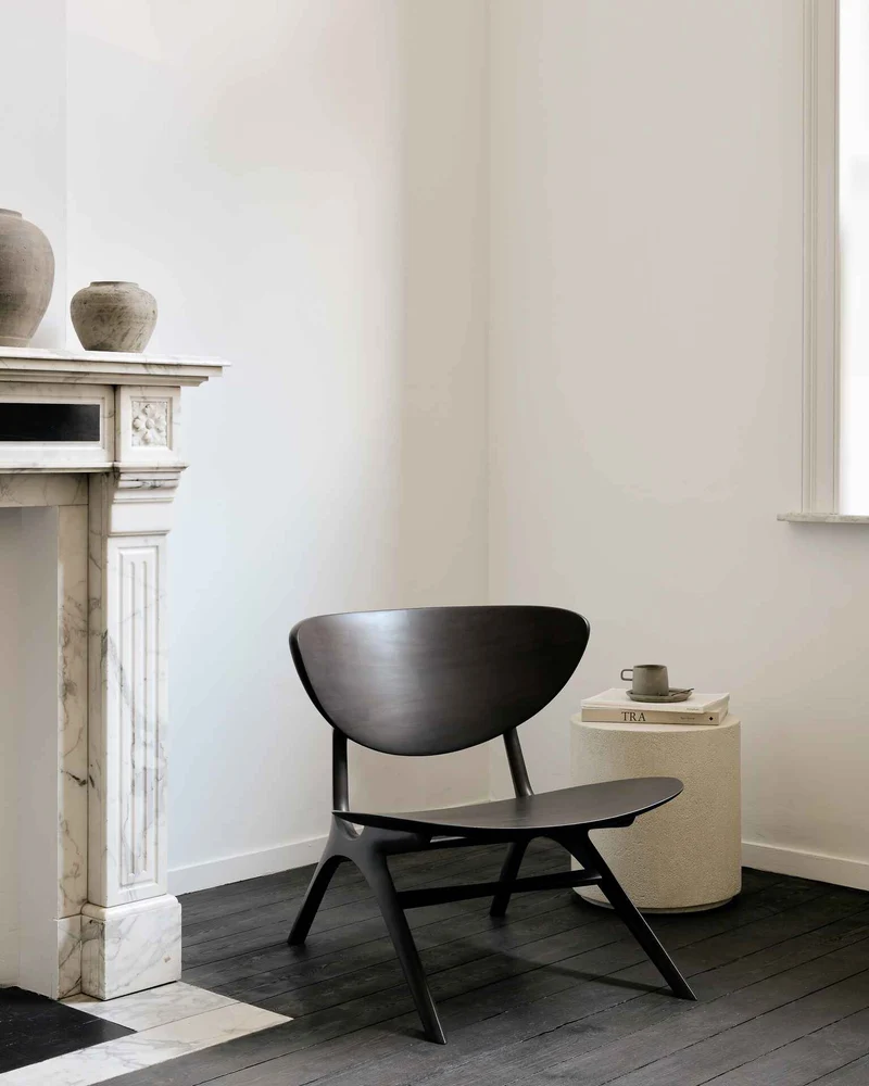 Ethnicraft Table d'Appoint - Elements (Ronde)