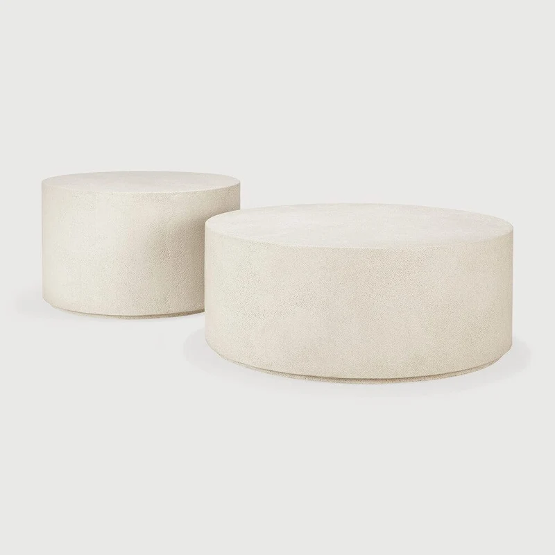 Ethnicraft Table Basse - Elements Ronde