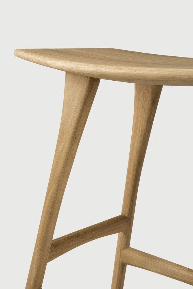Ethnicraft Tabouret de Bar Osso (67 cm)