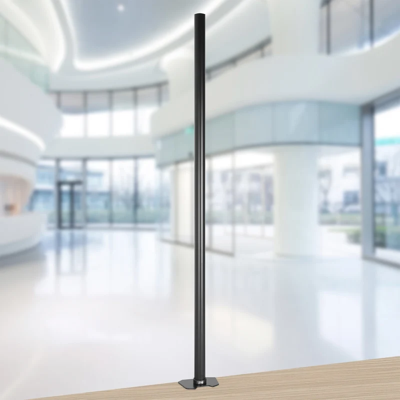 Duronic DM45POLE Potence de 100 cm pour Support d'écran de Bureau - Compatible avec Toutes Les gammes - Permet d'avantage de flexibilité pour Ajuster la Hauteur de l'écran