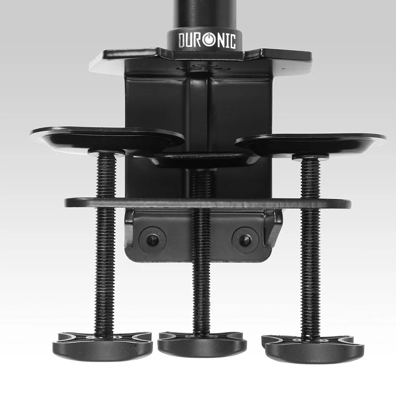 Duronic DM45POLE Potence de 100 cm pour Support d'écran de Bureau - Compatible avec Toutes Les gammes - Permet d'avantage de flexibilité pour Ajuster la Hauteur de l'écran