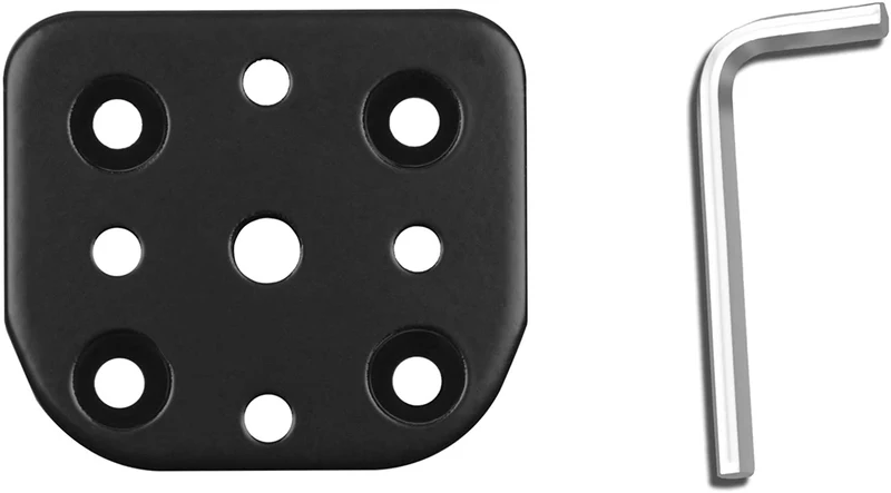 Duronic DM-GR-02 Grommet pour support d'écran de la gamme DM45 DM55 DM65 | Permet d'attacher un support d'écran en perçant le bureau à la place de la pince de de fixation