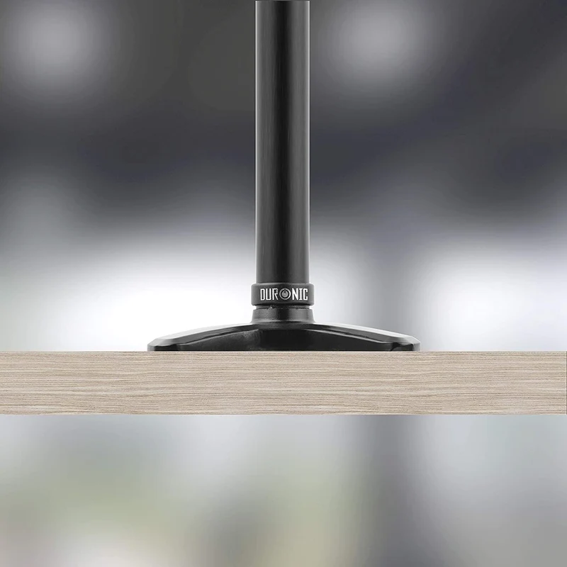 Duronic DM-GR-02 Grommet pour support d'écran de la gamme DM45 DM55 DM65 | Permet d'attacher un support d'écran en perçant le bureau à la place de la pince de de fixation