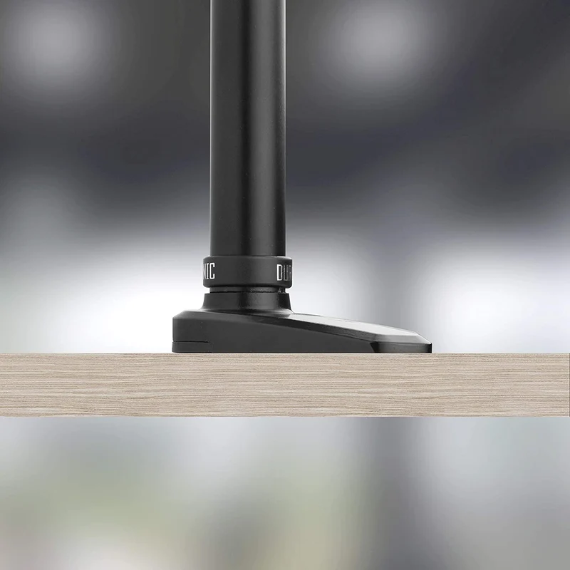 Duronic DM-GR-02 Grommet pour support d'écran de la gamme DM45 DM55 DM65 | Permet d'attacher un support d'écran en perçant le bureau à la place de la pince de de fixation