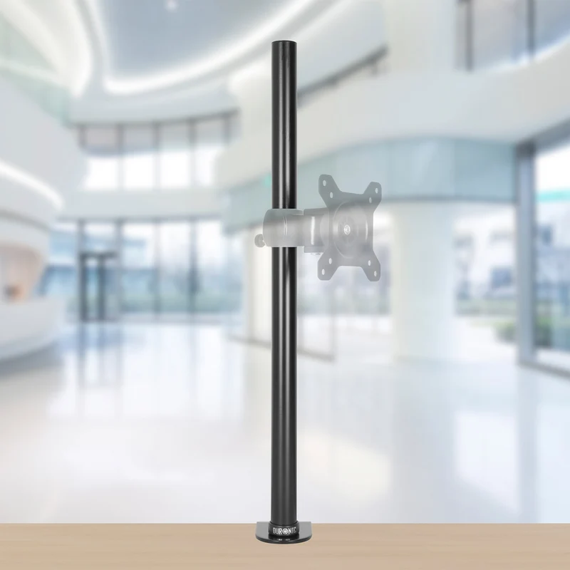 Duronic DM35POLE-80 Potence de 80 cm pour Support d'écran de Bureau de la Gamme DM15 DM25 DM35 DMG Permet d'avantage de flexibilité pour Ajuster la Hauteur de l'écran