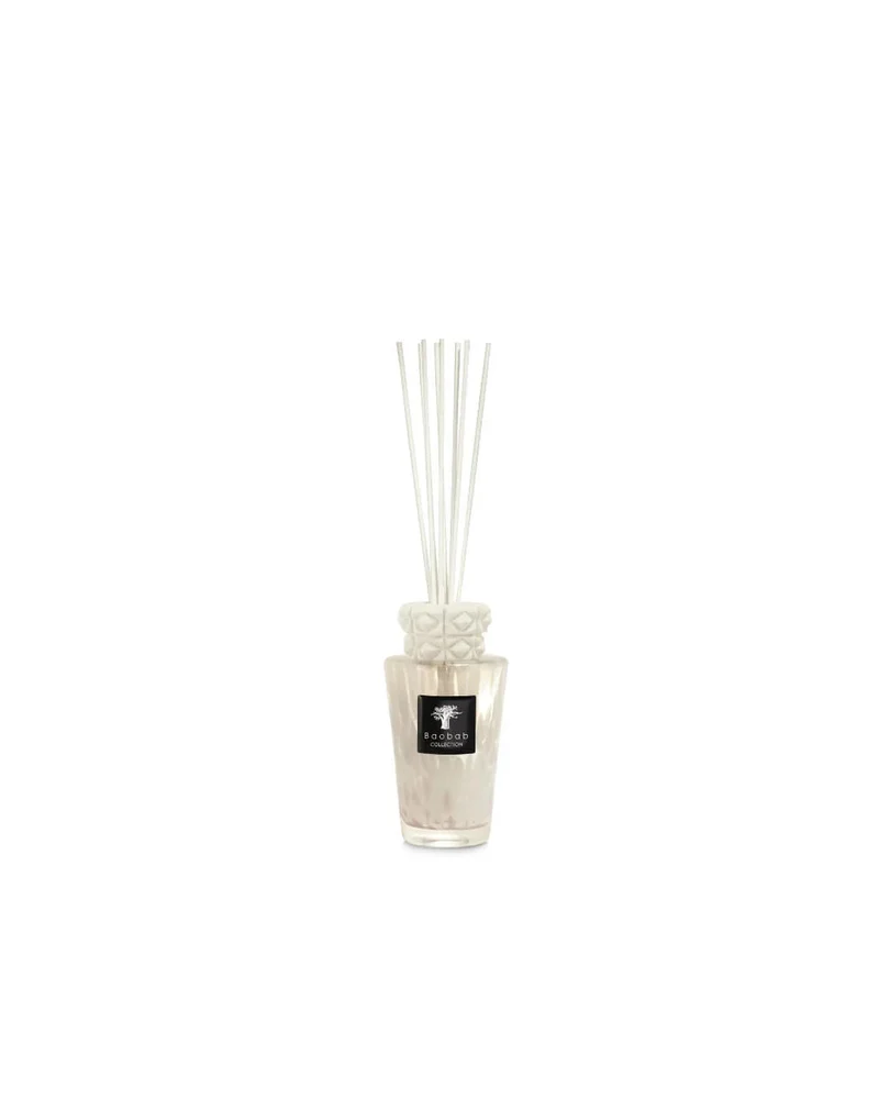 Baobab Totem Pearls White