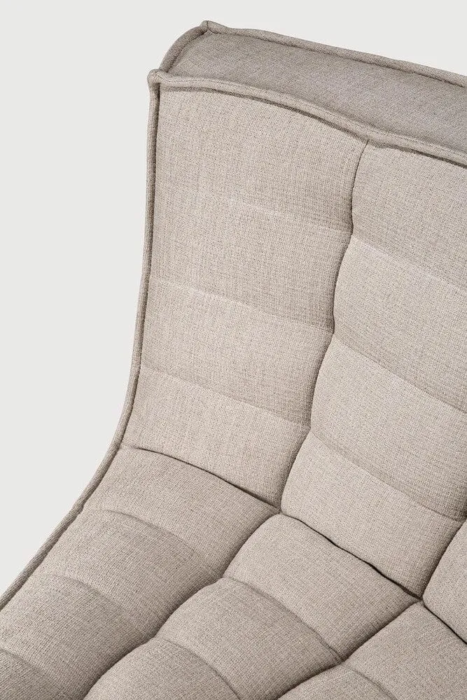 Ethnicraft Canapé Modulaire N701 - Angle Arrondi 45°