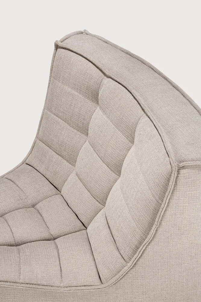 Ethnicraft Canapé Modulaire N701 - Angle Arrondi 45°