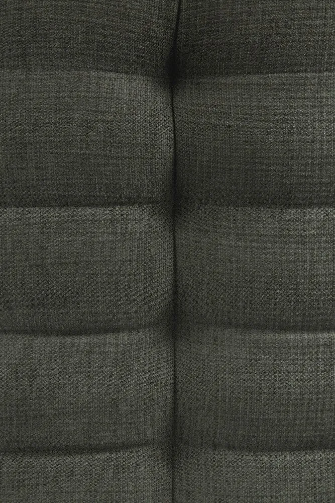 Ethnicraft Canapé Modulaire N701 - Tissu Éco (Angle Droit 90°)