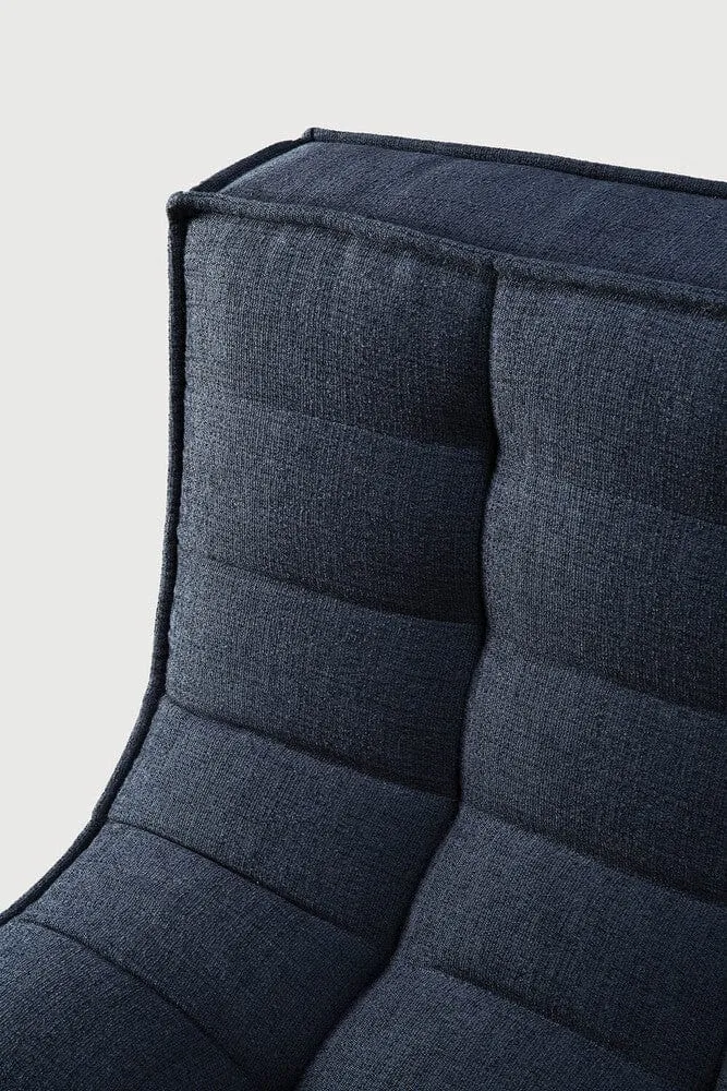 Ethnicraft Canapé Modulaire N701 - Tissu Éco (3 Places)