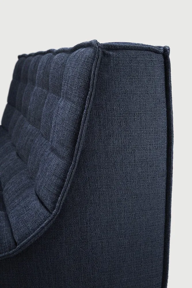 Ethnicraft Canapé Modulaire N701 - Tissu Éco (3 Places)