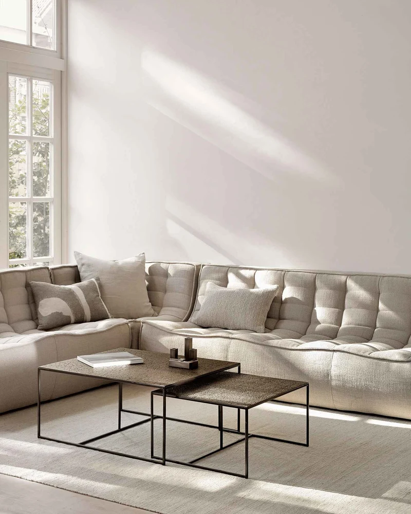 Ethnicraft Canapé Modulaire N701 (Angle Droit 90°)