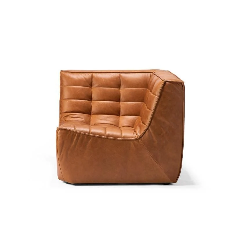 Ethnicraft Canapé Modulaire N701 (90° Angle Droit)