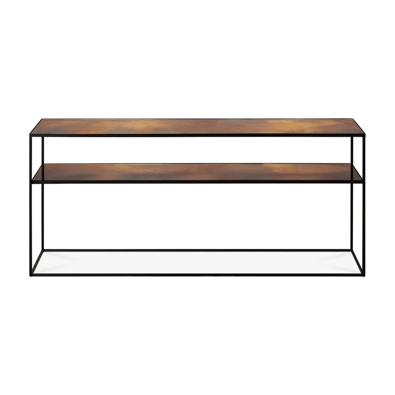 Console Ethnicraft - Bronze copper sofa