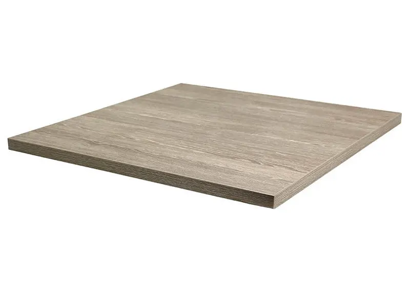 Plateau stratifié chant PVC 80 x 80 cm