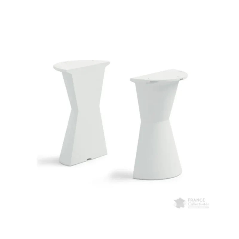 Pied latéral Dot en polyéthylène pour table extérieure
