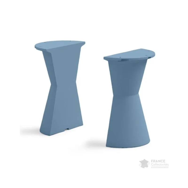 Pied latéral Dot en polyéthylène pour table extérieure