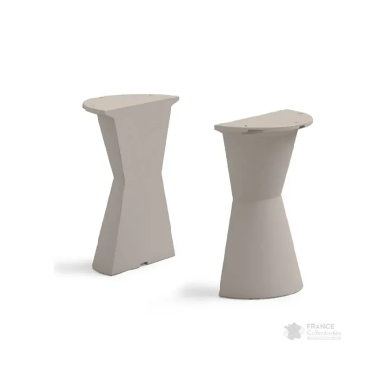Pied latéral Dot en polyéthylène pour table extérieure