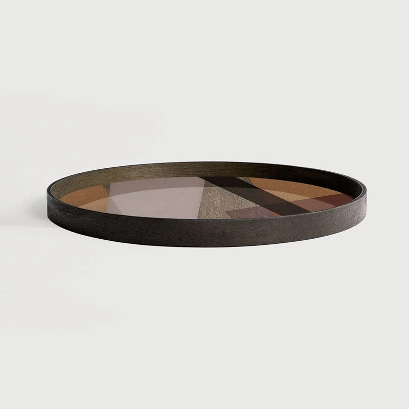 Ethnicraft Angle Grand Plateau – Verre Ø 61 cm