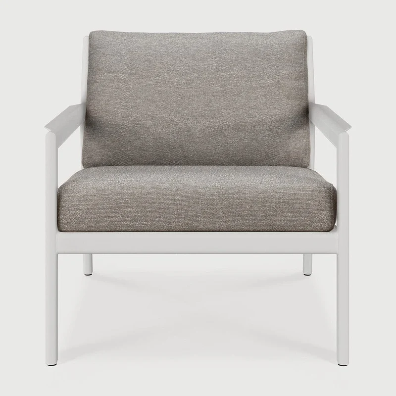 Fauteuil Lounge Jack en Aluminium Ethnicraft (avec coussins)