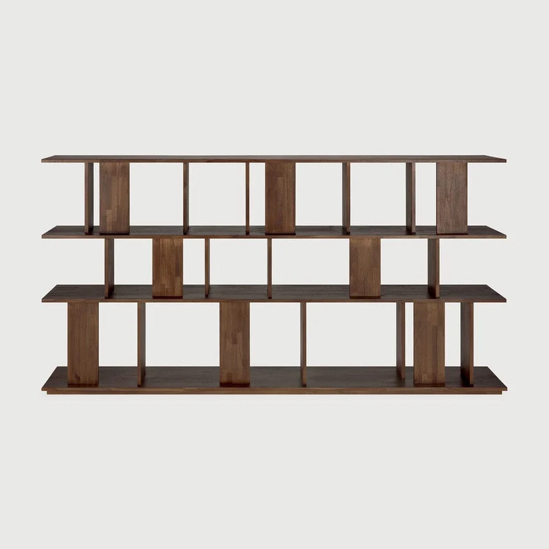 Etagère Irrégulière (Brun teck)