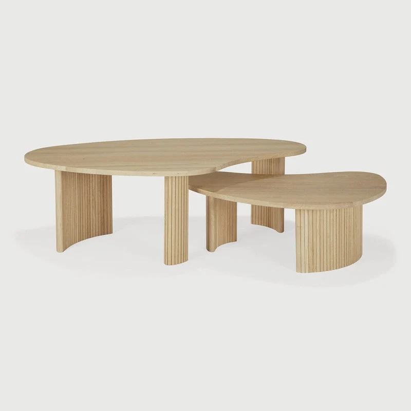 Table basse Boomerang (Chêne)