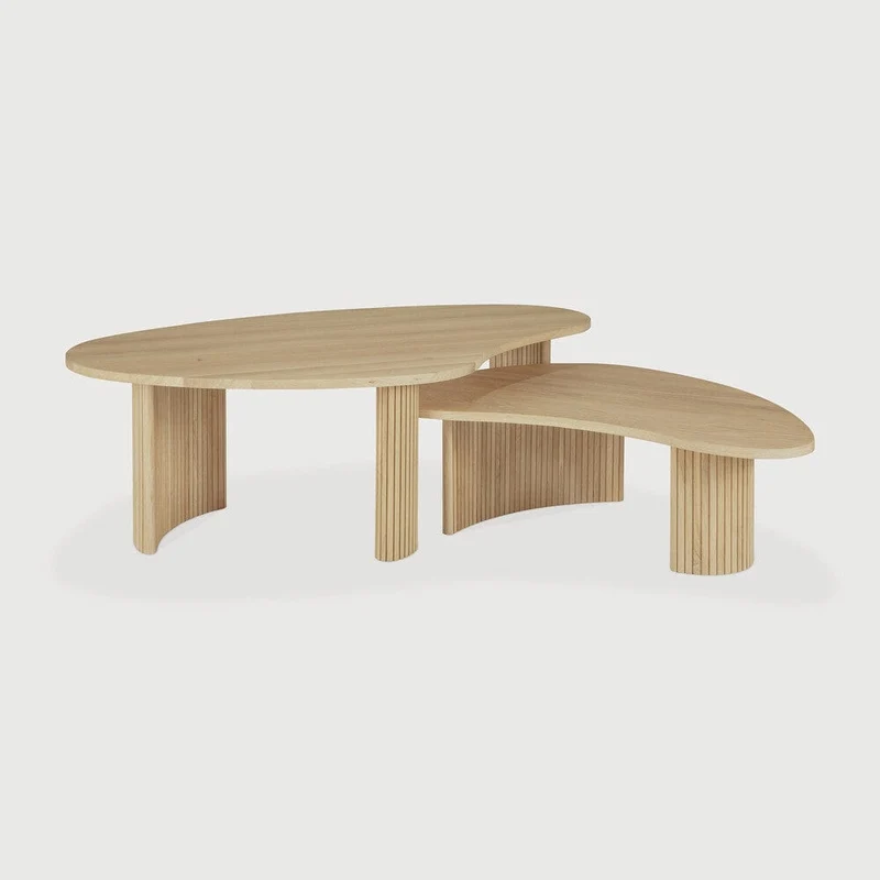 Table basse Boomerang (Chêne)