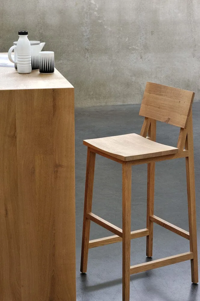 Ethnicraft Tabouret de Bar N4 (91 cm)