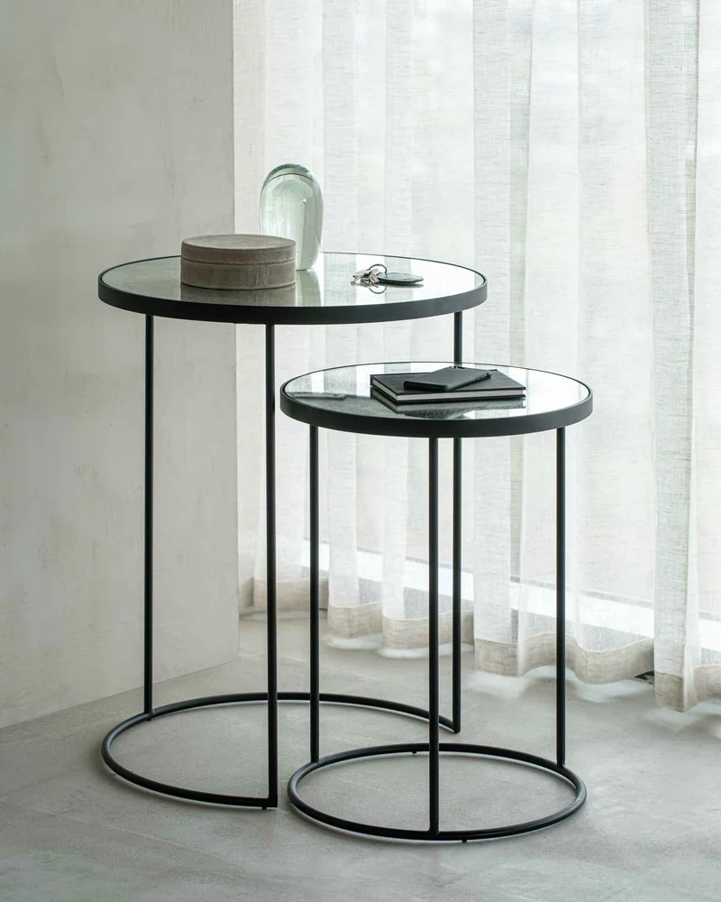 Ethnicraft Table d'Appoint Gigognes – Clair