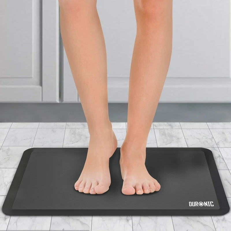 Duronic DM-MAT1 Tapis Anti-Fatigue coussiné Support de 81 x 51 cm Idéal pour Travailler Debout et soulager douleurs au Niveau des Pieds Jambes Hanches et du Dos