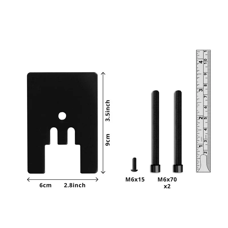 Duronic DM-GR-03 Grommet pour Support d'écran de la Gamme DMG51X2 et DMG52 | Permet d'attacher Un Support d'écran en perçant Le Bureau à la Place de la Pince de de Fixation