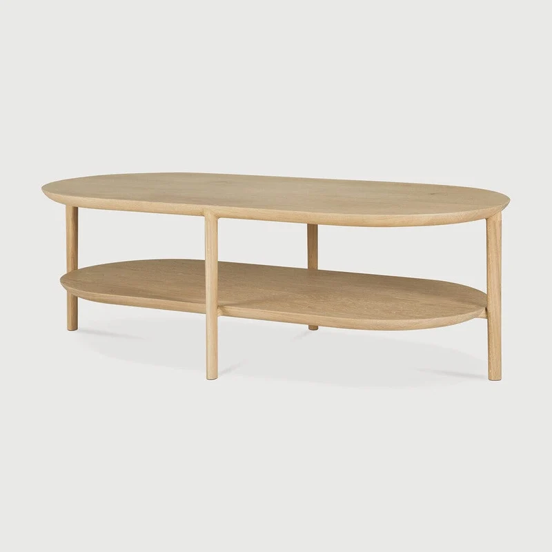 Ethnicraft Table Basse Bok – Chêne