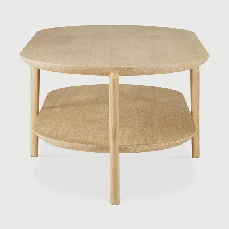 Ethnicraft Table Basse Bok – Chêne