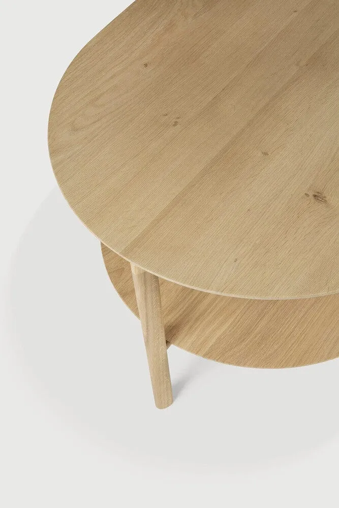 Ethnicraft Table Basse Bok – Chêne