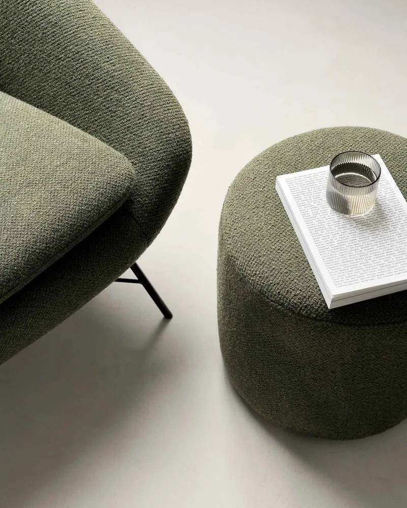 Ethnicraft Chaise Lounge - Barrow Vert Pin
