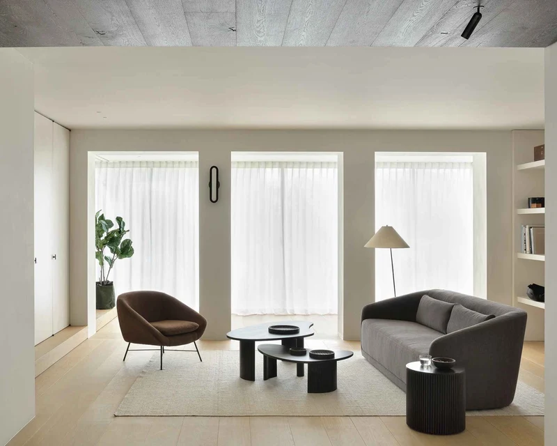 Ethnicraft Chaise Lounge - Barrow Cuivre
