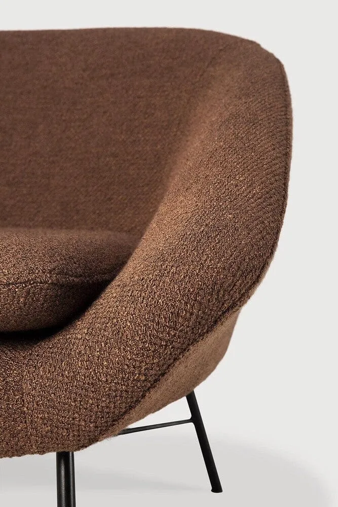 Ethnicraft Chaise Lounge - Barrow Cuivre