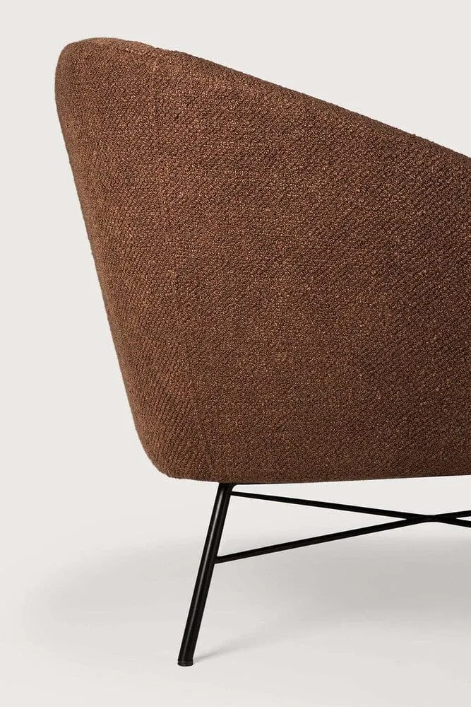 Ethnicraft Chaise Lounge - Barrow Cuivre