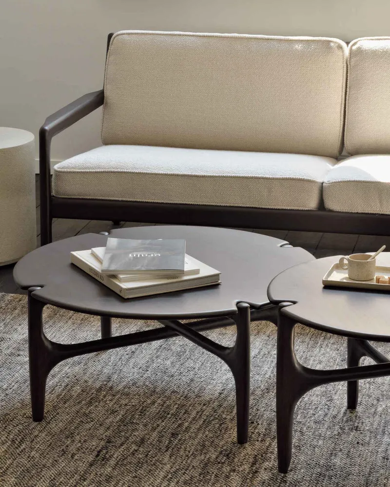 Ethnicraft Table basse - PI acajou