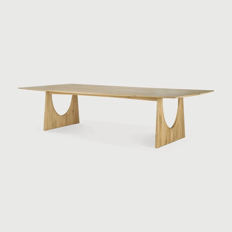 Ethnicraft Table de réunion - Geometric chêne