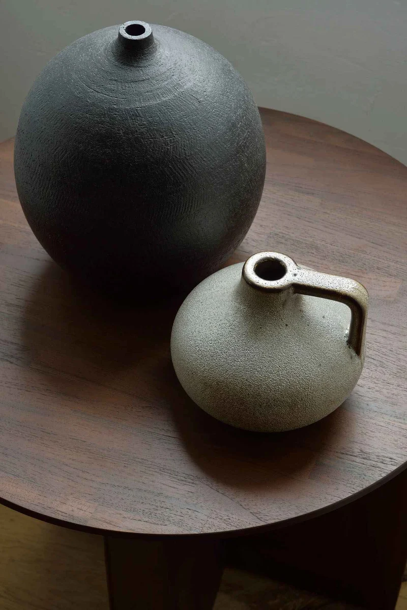 Ethnicraft Table d'appoint - Geometric teck