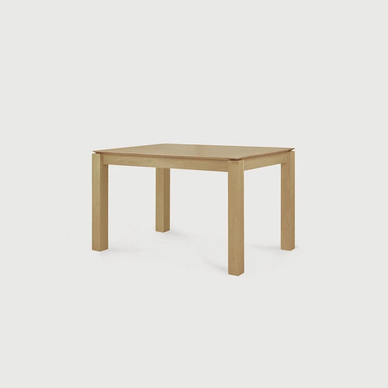 Ethnicraft Table à manger extensible - Slice chêne