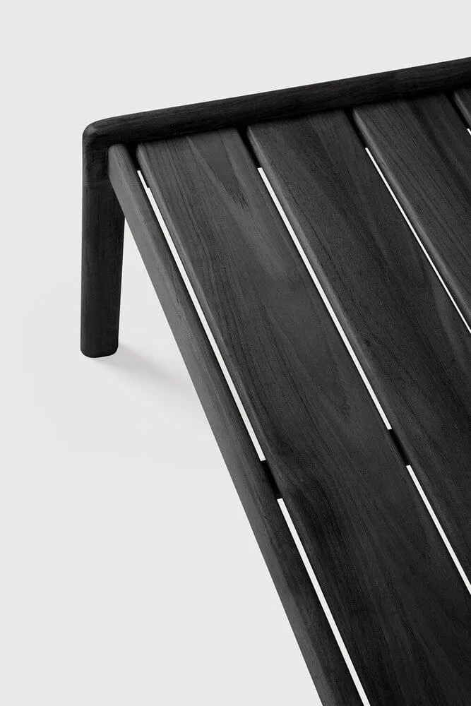 Ethnicraft Table Basse Extérieure Jack en Teck Noir