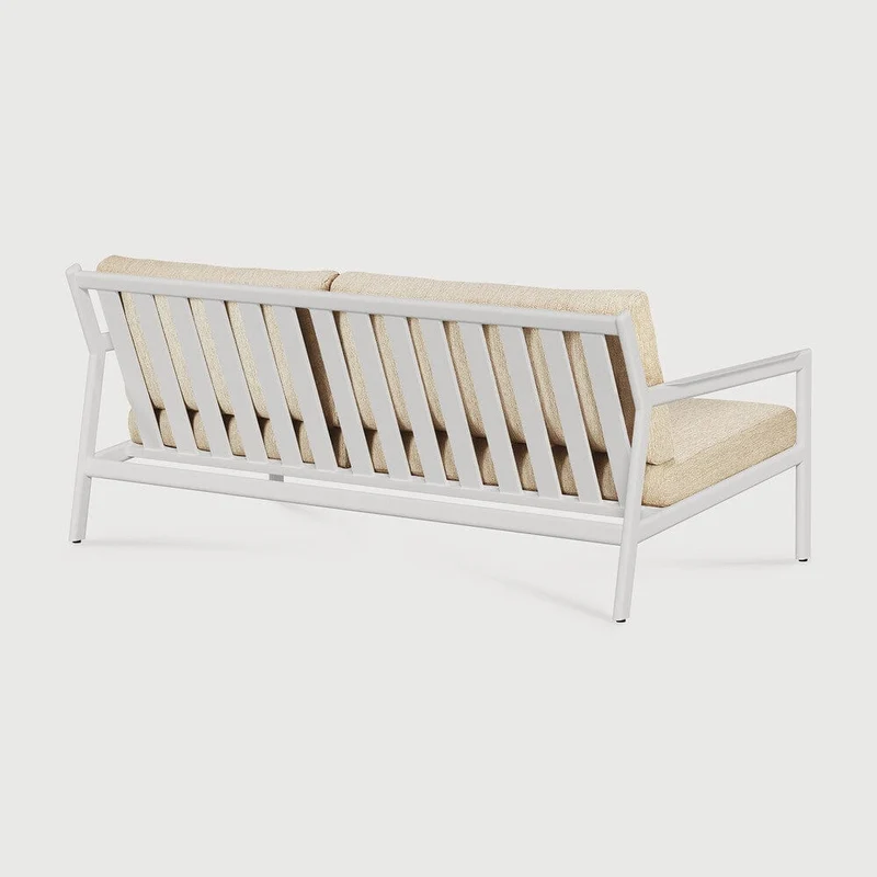 Ethnicraft Canapé Extérieur 2 Places Jack en Aluminium