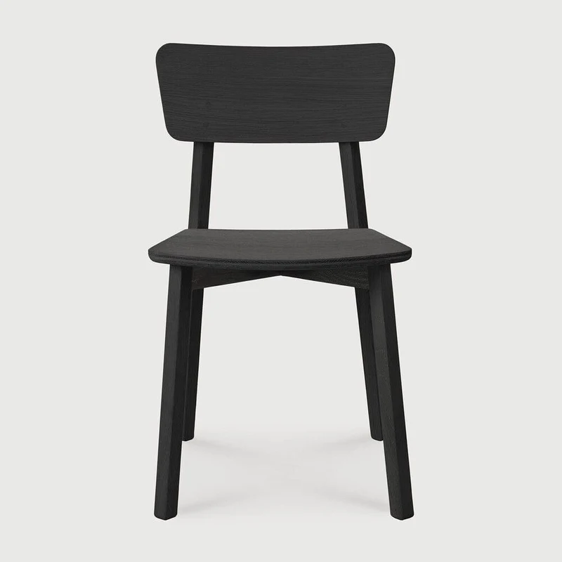 Chaise Ethnicraft - Casale (Noir)